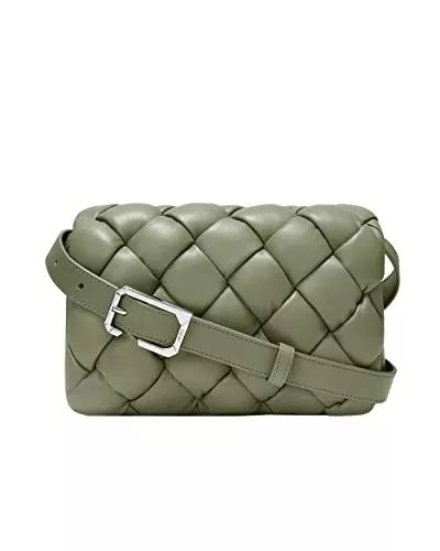 JW PEI Taschen & Rucksäcke JW PEI Maze Damentasche Umhängetasche Mittelgroß veganes Leder Gewebt Gesteppt Modische Handtaschen
