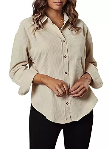 Jusfoouo Langarmblusen Jusfoouo Damen Jeansjacke Herbst Langarm Leopard Pullover Lockeres Casual Cowboy Coat Button Down Jean Bluse Revers Spleißen Mantel mit Tasche Übergangsjacke