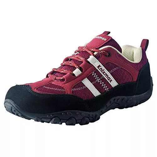 Knixmax Sneaker & Sportschuhe Knixmax Wanderschuhe Damen Herren Leichte Trekkingschuhe Outdoorschuhe Atmungsaktiv rutschfeste Trekking- & Wanderhalbschuhe Gr.36-46