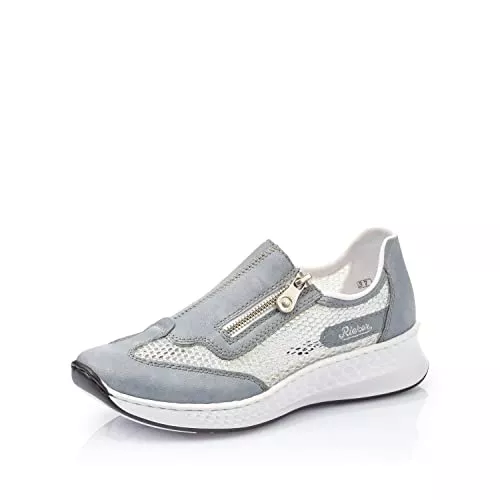 Rieker Sneaker & Sportschuhe Rieker Damen Slip-On Sneaker N5675, Frauen Halbschuhe