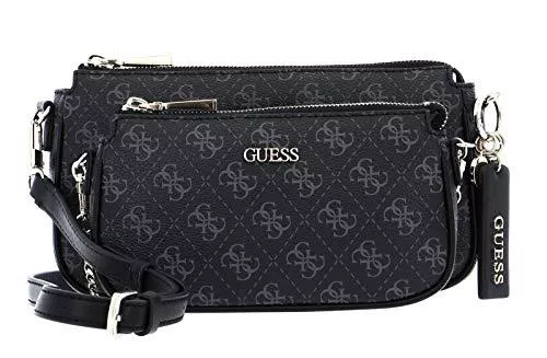 GUESS Taschen & Rucksäcke Guess Damen Arie Double Pouch Bags Crossbody, Einheitsgröße
