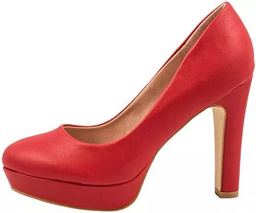 Elara High Heels Elara Damen High Heels Schuhe Plateau Pumps Chunkyrayan
