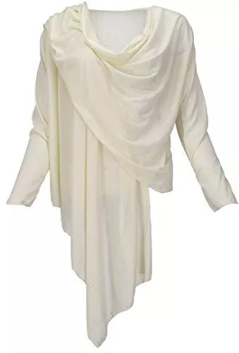 GURU SHOP Strickjacken GURU SHOP Wandelbare Wickeljacke, Cardigan, Damen, Braun, Synthetisch, Size:38, Jacken, Mäntel &amp; Ponchos Alternative Bekleidung