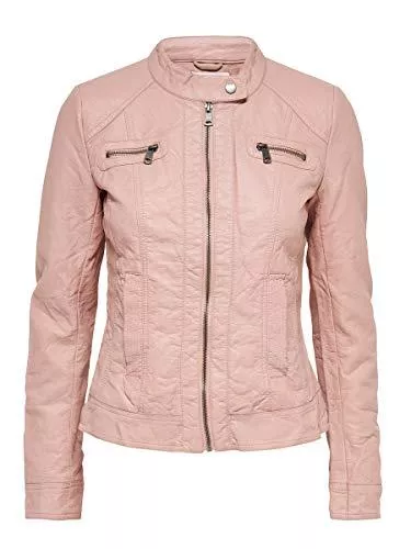 ONLY Jacken ONLY Female Kunstlederjacke Reißverschluss