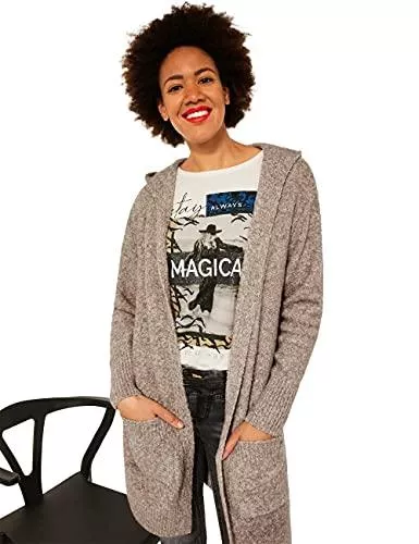 Street One Strickjacken Bouclé Cardigan Grobstrick Hoody