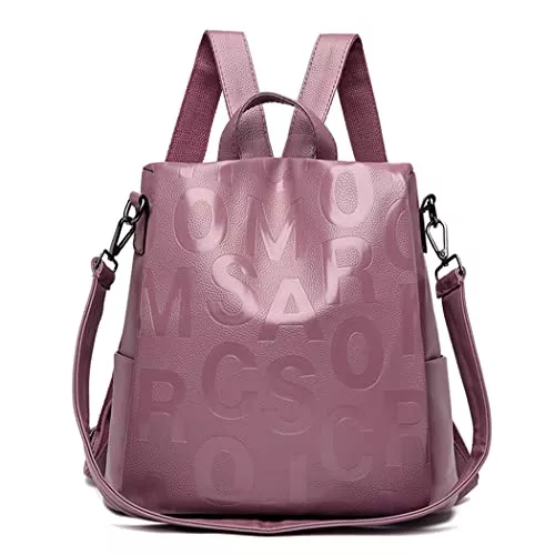 BUKESIYI Taschen & Rucksäcke BUKESIYI Damen Tasche Rucksack Handtasche Frauen backpack Klein Anti Diebstahl Schulrucksack Laptop Weekender PU Leder CCDE78517