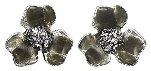 PILGRIM Schmuck Pilgrim Damen-Ohrstecker AWAKENING versilbert grau 11121-6103