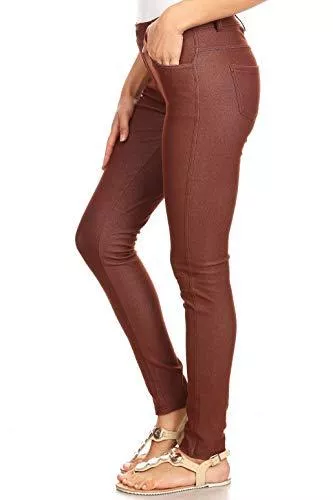 YELETE Hosen YELETE Damen Jegginghose Basic Five Pocket Stretch