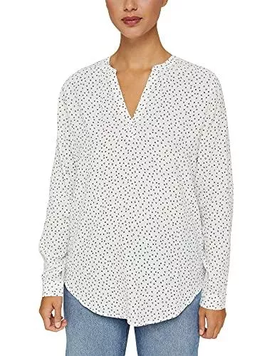 ESPRIT Langarmblusen ESPRIT Print-Bluse aus LENZING™ ECOVERO™