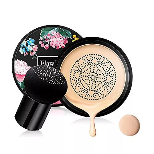 Beliky Girl Accessoires Pilzkopf Luftkissen CC Creme Foundation Cover Concealer Make-up Feuchtigkeitsspendende aufhellende Pigment Liquid Foundation, sogar Hautton Make-up Basis BB (Hellweiß)