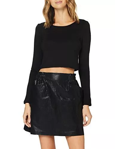 ONLY Röcke ONLY Damen Onldarling Faux Leather Skirt Cc OTW Rock