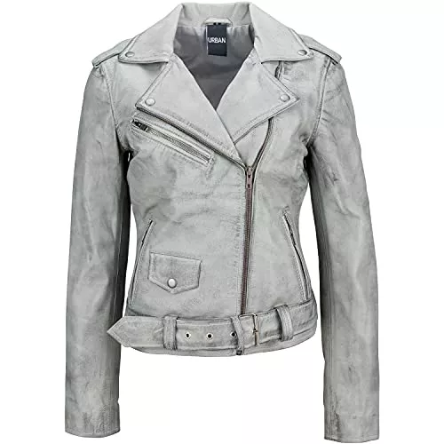 Urban Leather Jacken Urban Leather Lederjacke Damen | Lammleder Biker Damen Jacke |Alice Ladies