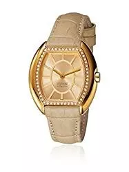 ESPRIT Uhren Esprit Damen Analog Quarz Uhr mit Leder Armband EL101142F04