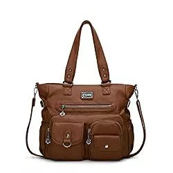 KL928 Taschen & Rucksäcke KL928 Handtasche Damen Tasche Umhängetasche Schultertasche Damentaschen gross für Damen Frauentasche PU Leder Damenhandtasche mit vielen Fächern