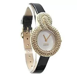 ESPRIT Uhren Esprit Damen Analog Quarz Uhr mit Leder Armband EL101182F03