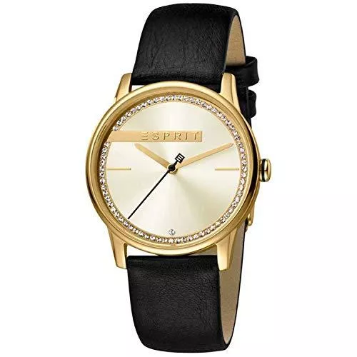 ESPRIT Uhren Esprit ES1L082L0025 Rock Gold Black Damenuhr