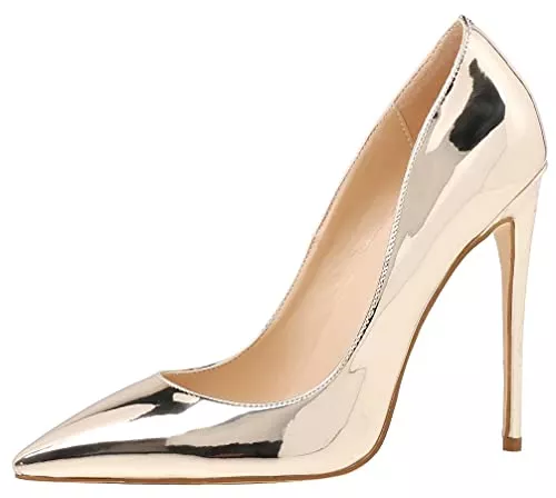 AOOAR High Heels AOOAR Damen Glitter Stiletto Abendschuhe Pumps