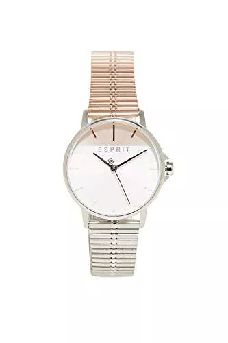 ESPRIT Uhren Esprit Damen Analog Quarz Uhr mit Edelstahl Armband ES1L065M0105