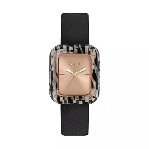 FURLA Uhren FURLA Damen Analog Quarz Uhr mit Leder Armband R4251111505