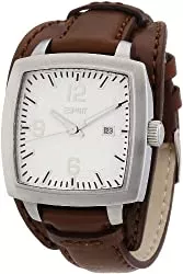 ESPRIT Uhren Esprit Herren-Armbanduhr Analog Quarz Leder ES105021002