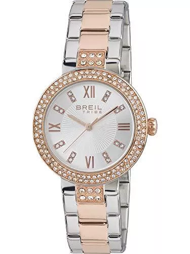 BREIL Uhren Tribe Dancefloor Damenuhr mit Kristallen Rose Breil