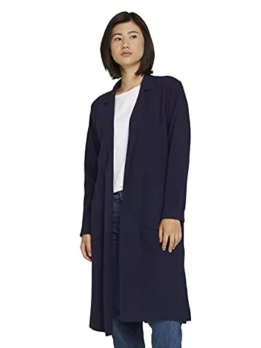 TOM TAILOR Strickjacken TOM TAILOR Damen Langer Strickmantel