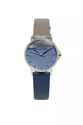 ESPRIT Uhren Esprit Colorblock-Uhr mit Leder-Armband