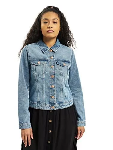 PIECES Jacken PIECES Damen Jeansjacke Regular Fit