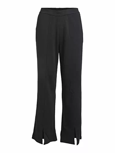 VILA Hosen Vila Female Hose mit weitem Bein High Waist
