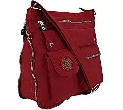ekavale Taschen & Rucksäcke ekavale - leichte Damen-Umhängetasche - Praktische Crossbody-Handtasche - mit vielen fächern - Schultertasche wasserabweisende Damentasche