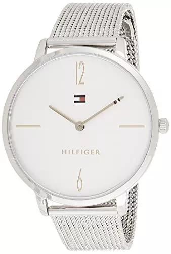 Tommy Hilfiger Uhren Tommy Hilfiger Womens Analog Quartz Uhr mit Edelstahl Armband 1782338