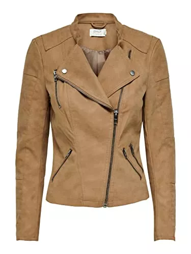 ONLY Jacken ONLY Female Jacke Leder-Look