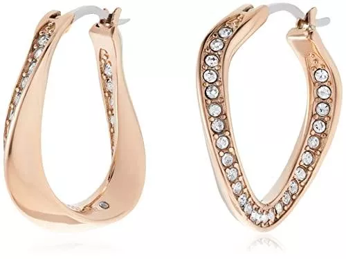 FOSSIL Schmuck Fossil Damen Edelstahl Creolen Twist