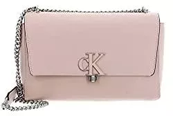 Calvin Klein Taschen & Rucksäcke Calvin Klein CKJ Minimal Monogram Convertible EW Flap Pale Conch Shell