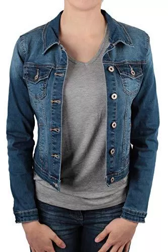 Hailys Jacken & Westen Hailys Enny Jeansjacke blau Basics, Streetwear
