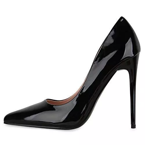 Giralin High Heels Giralin Damen Pumps High Heels mit Pfennigabsatz Kroko Prints