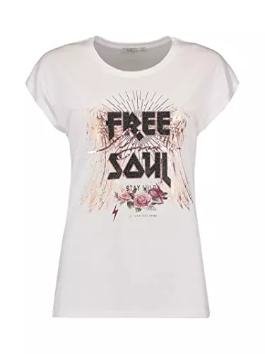 Hailys T-Shirts Hailys T-Shirt Soul weiß