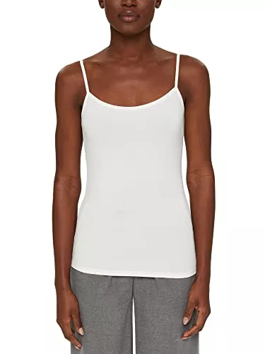 ESPRIT Tops ESPRIT Collection Stretch-Top mit Satin-Blenden