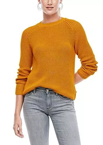 s.Oliver Pullover & Strickmode Q/S designed by - s.Oliver Damen Raglanpullover aus Strick