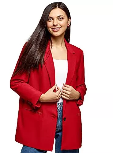 oodji Ultra Blazer oodji Ultra Damen Lässiger Blazer mit 3/4-Ärmeln