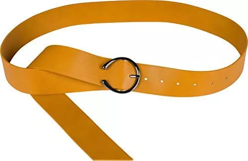 styleBREAKER Gürtel styleBREAKER Damen Einfarbiger Taillengürtel mit Schließe in Hufeisen Form, Unifarben, Hüftgürtel, Onesize 03010120