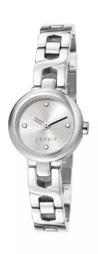 ESPRIT Uhren Esprit Damen-Armbanduhr ES107212001 Analog Stahlarmband silberfarben