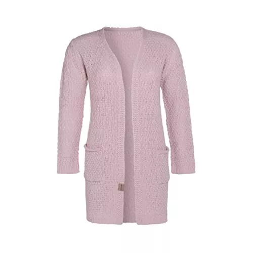 Knit Factory Strickjacken KNIT FACTORY - Luna Strickjacke - Mittellange Damen Strickjacke mit Taschen - Cardigan mit Wolle - Hochwertige Qualität