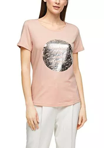 s.Oliver T-Shirts s.Oliver BLACK LABEL Damen Modal-Shirt mit Frontprint