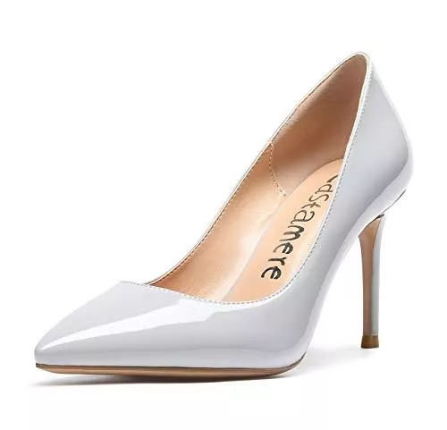 CASTAMERE High Heels Castamere Damen High Heels Spitzen Pumps 8.5CM Stiletto Heels