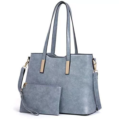 CLUCI Taschen & Rucksäcke CLUCI Handtasche Damen Gross Tasche Shopper für Damen PU Leder Tote Groß Mode Frauen Schultertasche Businesstasche Reisetasche mit Innentasche Taschen Set