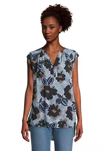 Cartoon Ärmellose Blusen Cartoon Damen Bluse