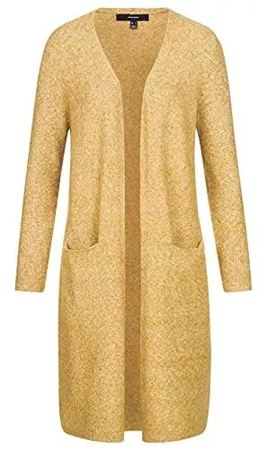 VERO MODA Strickjacken VERO MODA Damen Vmdoffy Ls Long Open Ga Color Cardigan