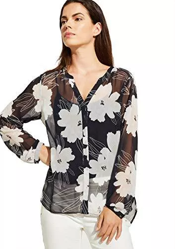 comma Langarmblusen comma Damen Bluse