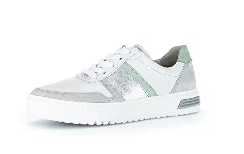 Gabor Sneaker & Sportschuhe Gabor Damen Low-Top Sneaker,Halbschuhe,Wechselfußbett,Komfortable Mehrweite (H)